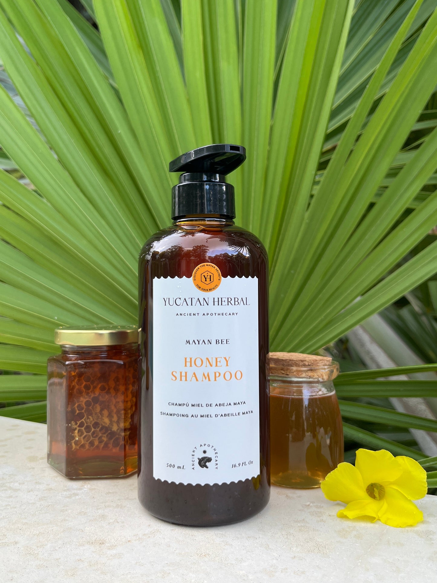 Champú de miel de abeja maya