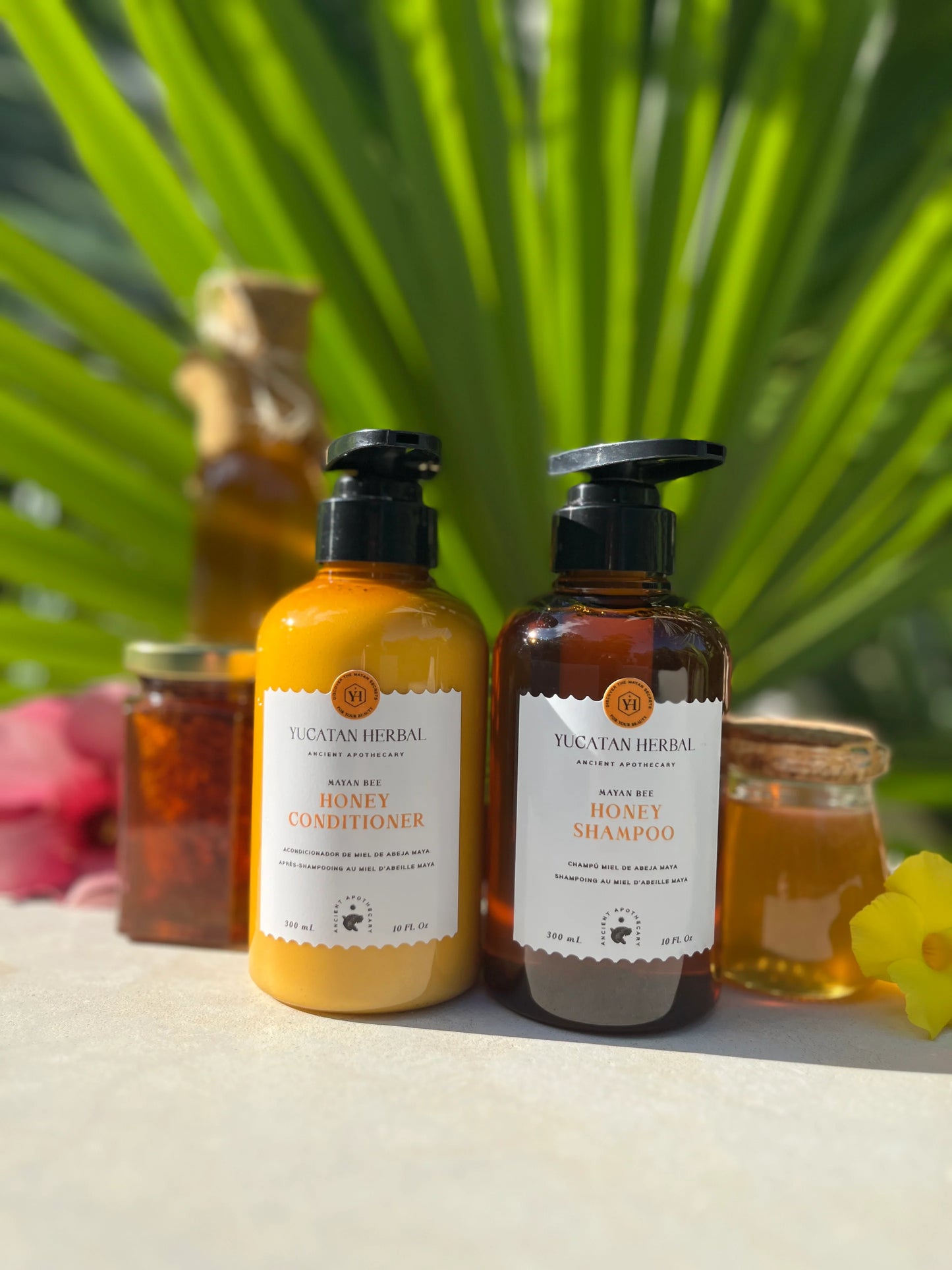 Mayan Bee Honey Shampoo and Conditioner Set (CA)